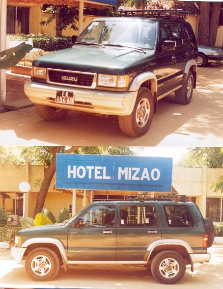 LOCATION IZUZU  TROOPER 4X4